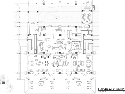 现代其他餐饮空间 全日制餐厅全套施 施工图