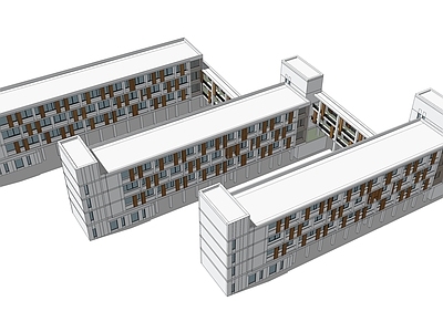 现代学校建筑 教学楼