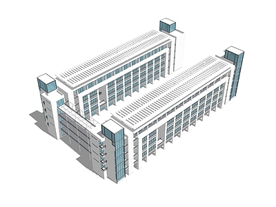 现代学校建筑 教学楼