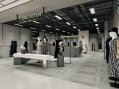 工业服装店 女装店