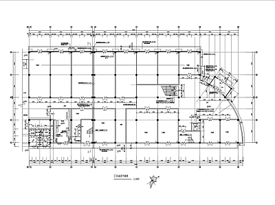 其他商业建筑 商场建 施工图