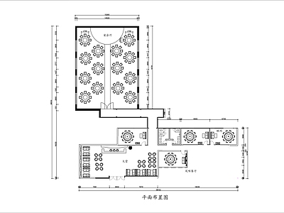 新中式中餐厅 餐厅宴会 施工图