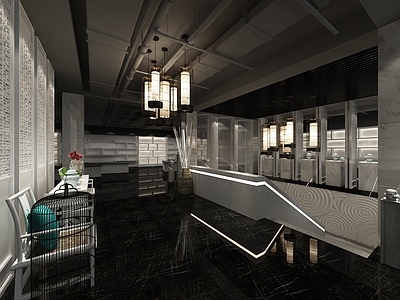 新中式其他商业空间 0611公司展厅