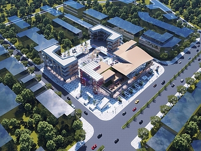 现代其他商业建筑 商业