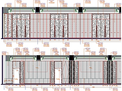 现代工装图库 工装 立面图 工装立面 施工图 工装图库