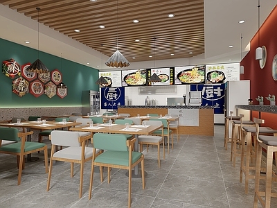 现代快餐店 现代快餐店