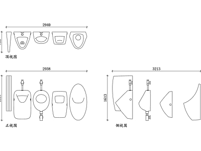 现代卫浴设施 现代小便池 现代公共小便池 现代男性小便池 室内现代小便池 现代小便池设计 施工图