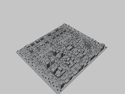 现代鸟瞰规划 厂房鸟瞰 住宅鸟瞰 城市鸟瞰
