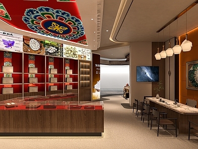 现代其他店铺 现代药店 虫草店 药草店 药店