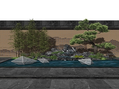现代小区景观 展示区
