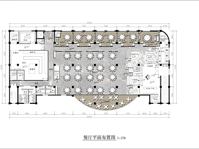 现代新中式中餐厅 湖南特色菜馆 施工图