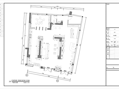 新中式烟酒店 烟全 施工图