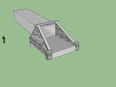 简约其他农业建筑 出水口