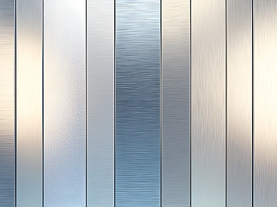 现代金属格栅 条形