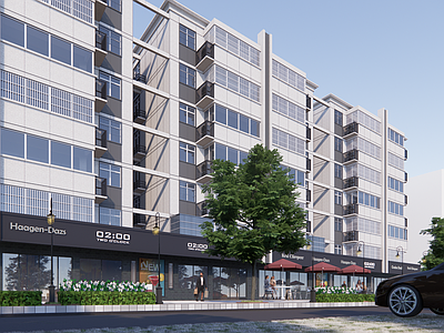 现代其他商业建筑 旧改 城市更新 老改造