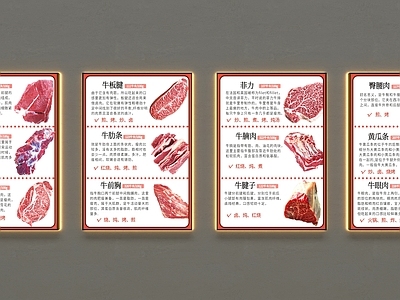 其他灯具 鲜肉灯箱 装饰灯箱 鲜肉展示灯箱