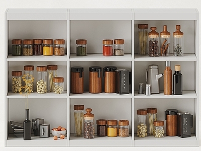 厨房用品组合 厨房用品 厨具 餐具 盘子 调味瓶