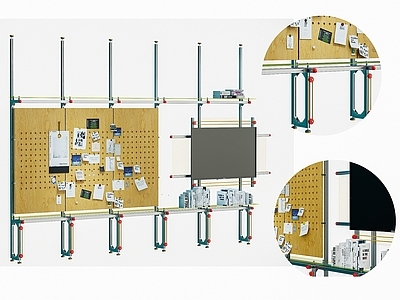 现代置物架 铝型材 照片墙 支架 多功能