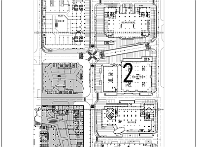 现代商业景观 华强北特色街区 文化特色街区景观 施工图 商业景观