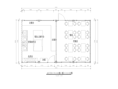 现代集装箱 平面 施工图