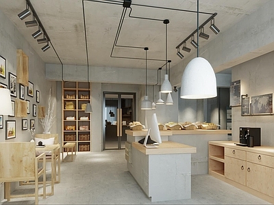 工业甜品面包店 蛋糕店 面包店 甜品店 烘焙店 糕点店