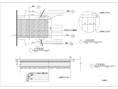 现代其他景观 某疗养院景观施工 施工图