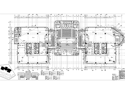 现代产业园建筑 高层多层办公 智慧产业园 千人大 施工图