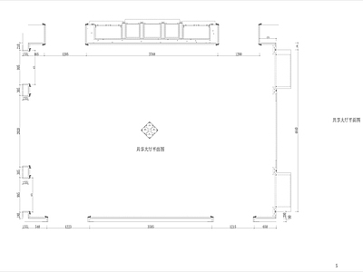 展厅 木作展厅 施工图