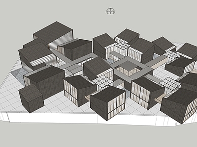 现代展览馆建筑 展览馆