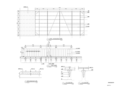 钢结构 浮桥 施工图