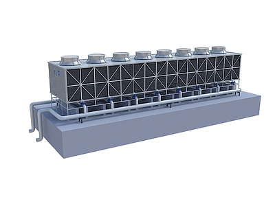 工业设备 冷却塔 机电设备 现代工业设备