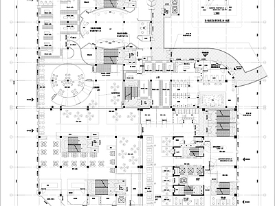 现代其他公共建筑 足浴 洗浴 施工图