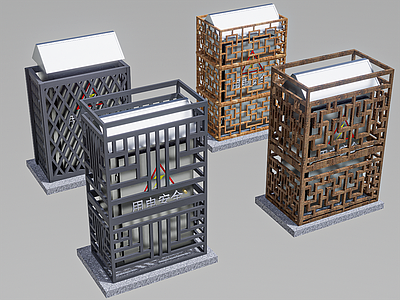 其他工业设备 现代电箱 电箱装饰围挡