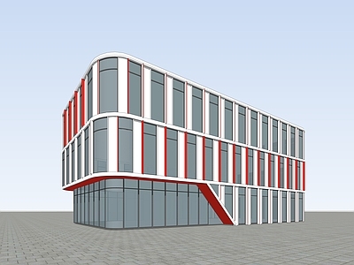 现代其他商业建筑 现代办公 多层办公 配套楼 展示中心 产业中心