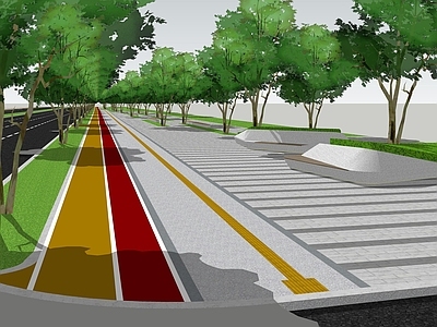 现代口袋公园 现代口袋公园 市政公园 公路公园