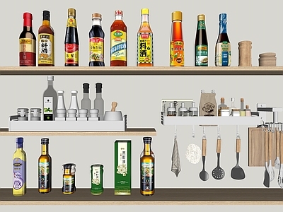 调味品 调料 厨房用品 酱油 芝麻油