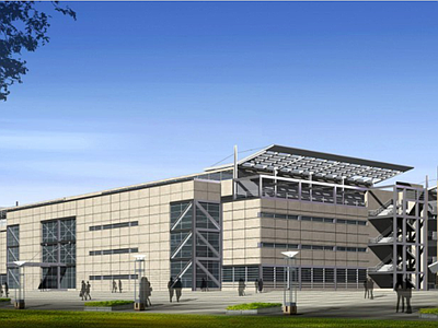 现代其他公共建筑 小商品市场建施图 施工图