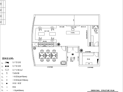 新中式其他办公建筑 异形建筑 办公建筑 家具设计 施工图