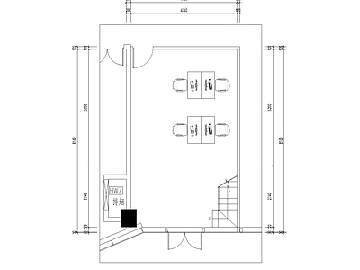 现代新中式其他办公建筑 小型工作室设计 夹层设计 施工图