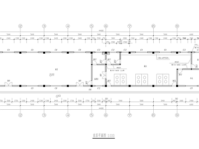 现代其他商业建筑 食堂 餐饮建筑 施工图