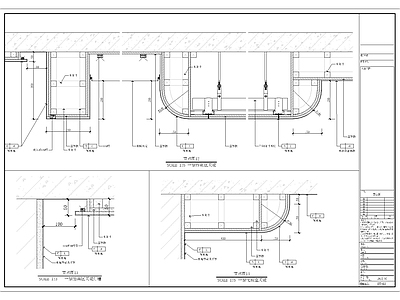 现代新中式住宅楼建筑 节点图 施工图