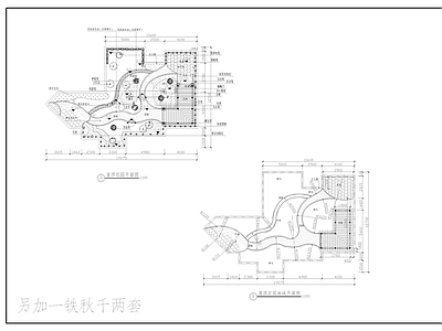 景观平面图 园 施工图