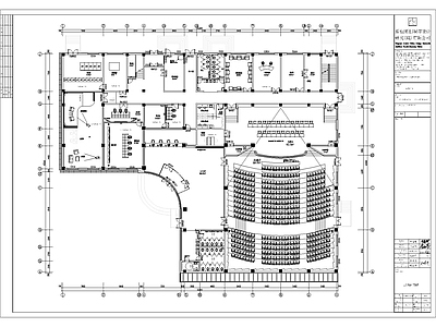 现代其他办公建筑 办公空 施工图