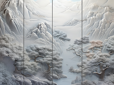 中式硬包 硬包 水硬包 硬包背景墙