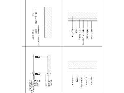 现代其他商业建筑 平立剖节点大样 整 施工图