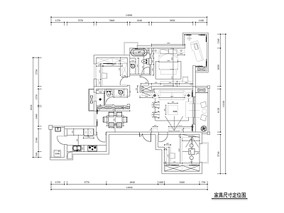 现代轻奢整体家装空间 现代 大平层 小户型 别墅 施工图