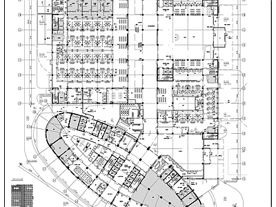 现代医院 医院装饰 施工图