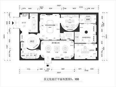 现代其他文化空间 展览馆 施工图