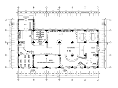 现代其他文化空间 展览馆 施工图