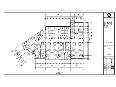 现代办公楼建筑 施工图